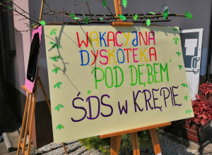 Dyskoteka w ŚDS Krępa