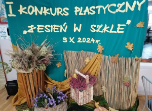 Konkurs plastyczny "Jesień w szkle"